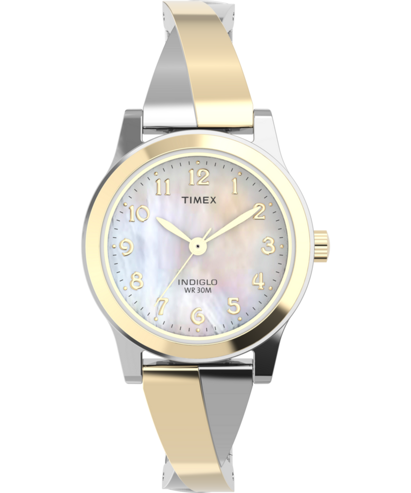 Timex Round 21mm White Dial Analog Women Watch - TW2V51100JQ Watch Timex