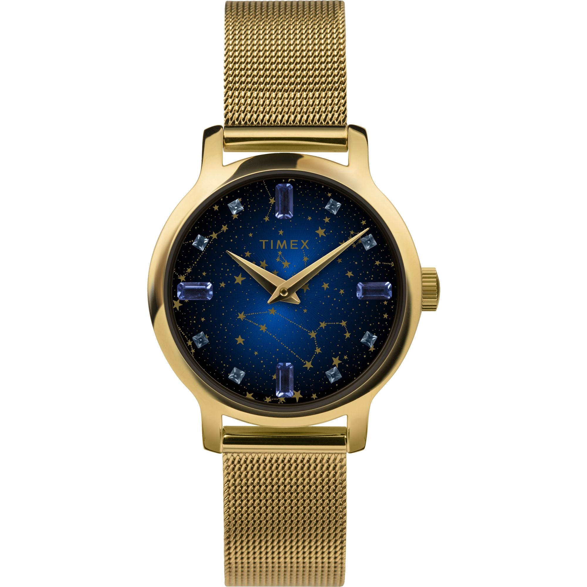 Timex Transcend Round 21mm Blue Dial Analog Women Watch - TW2V51900UJ Watch Timex