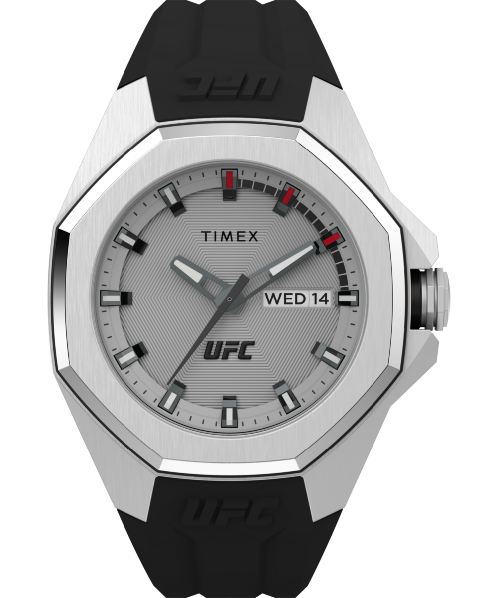 Timex UFC Round 21mm Silver Dial Analog Men Watch - TW2V57200X6