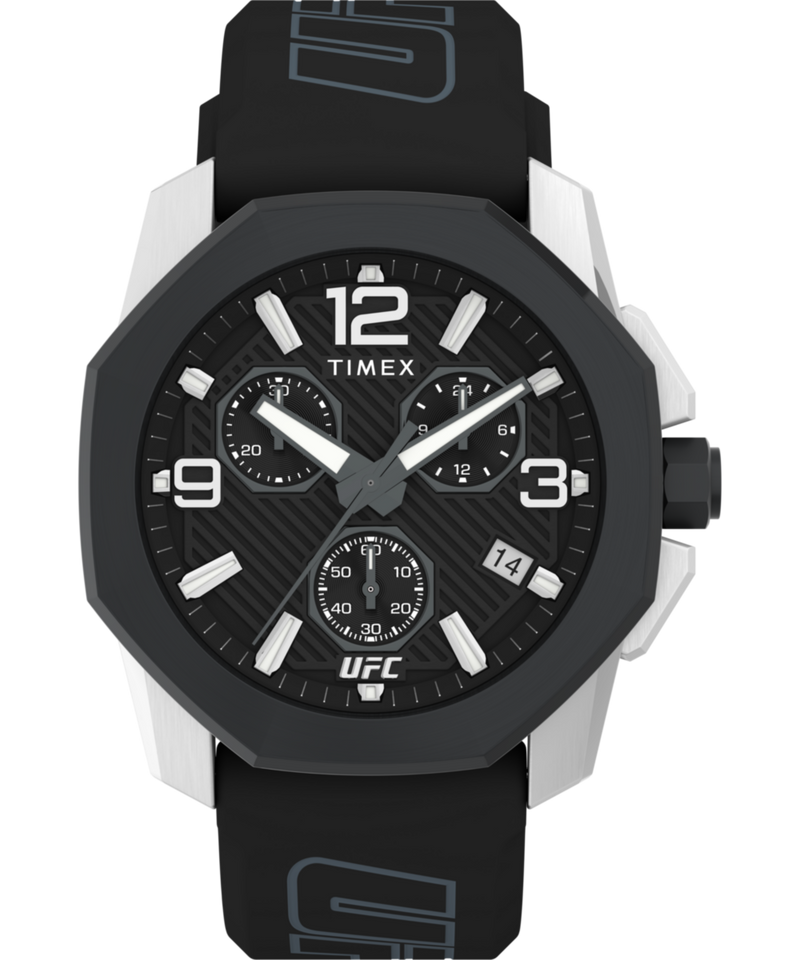 Timex UFC Round 21mm Black Dial Analog Men Watch - TW2V58600X6 Watch Timex