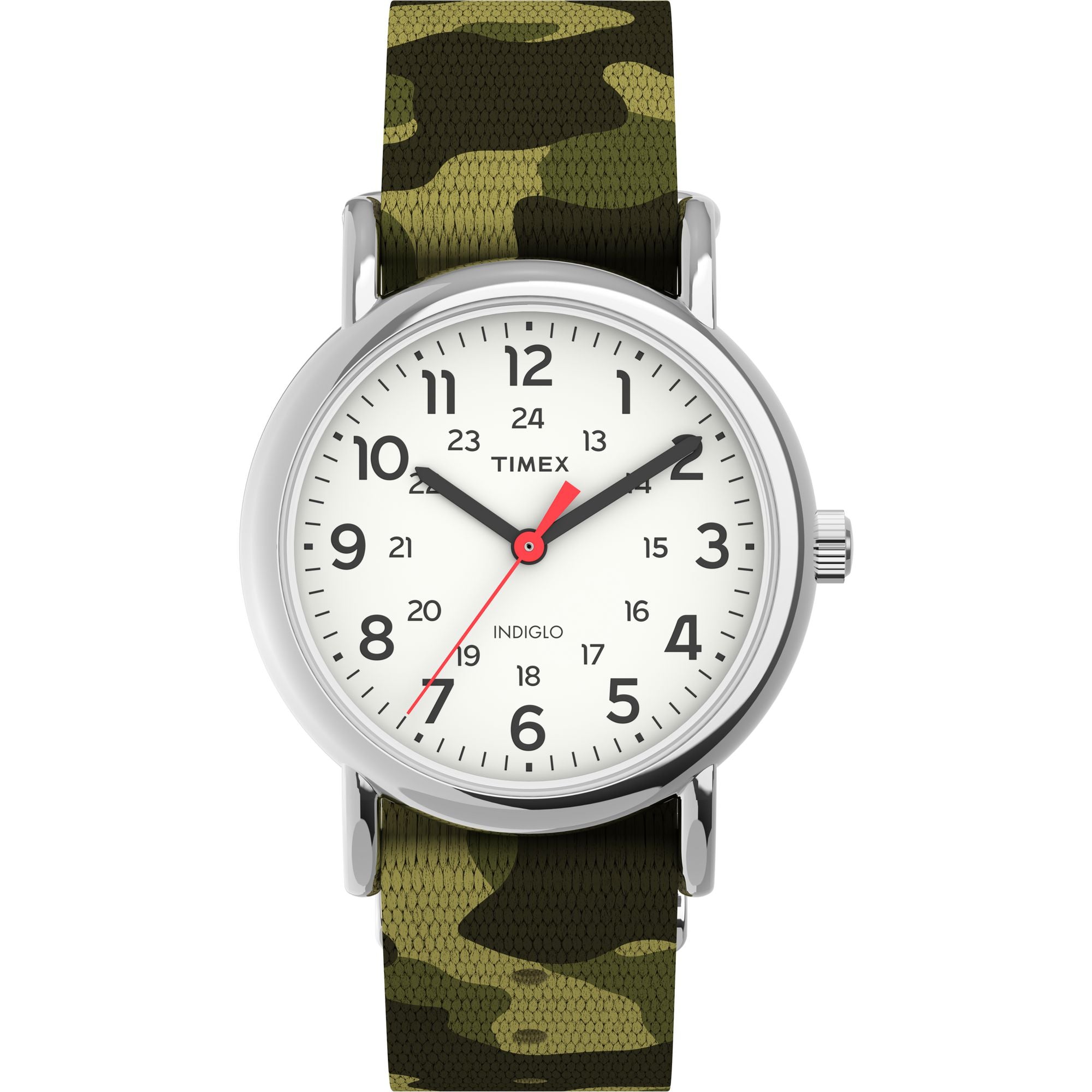 Timex Weekender White Round Dial Women Quartz Analog Watch At JUST WATCHES