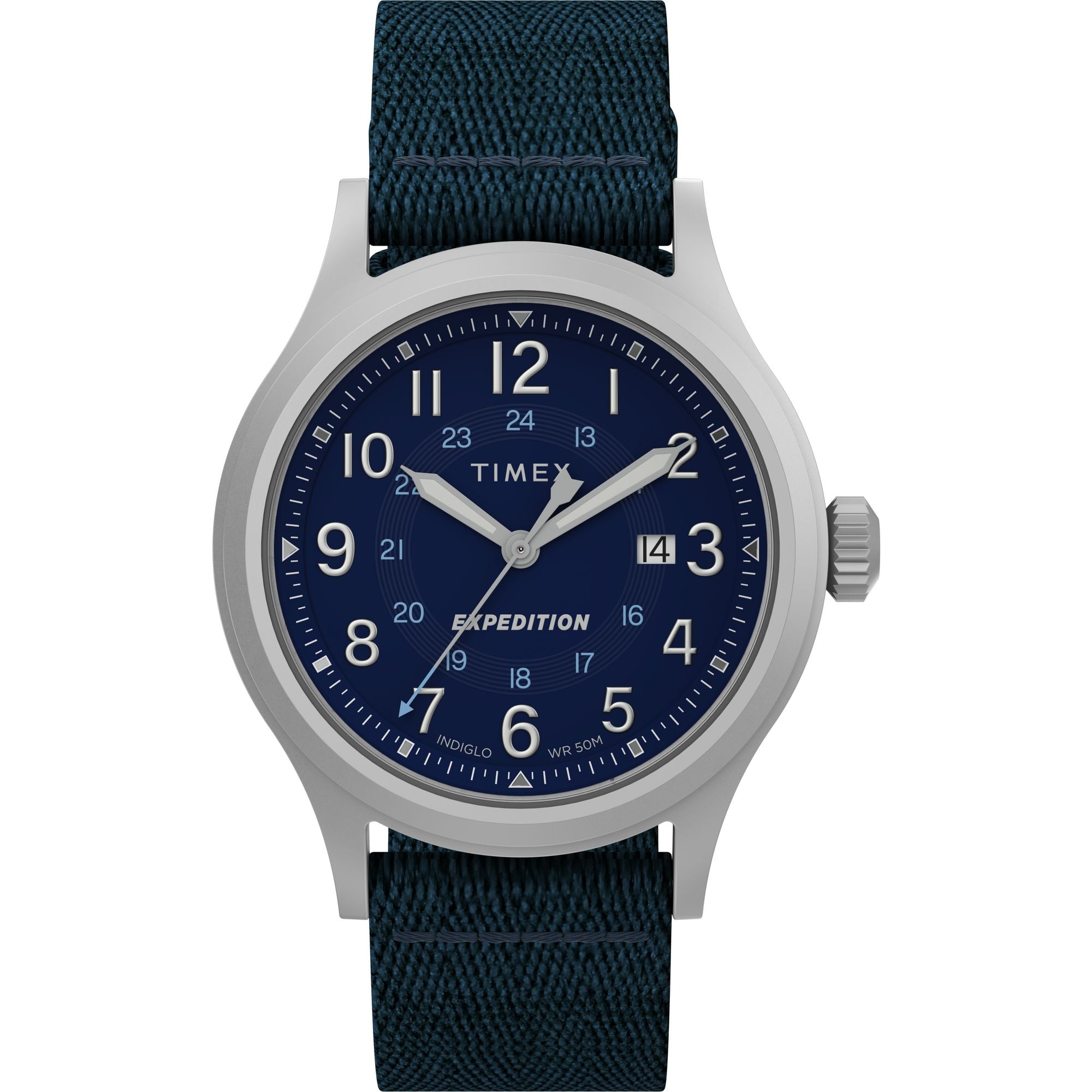 Timex Expedition Round 21mm Blue Dial Analog Men Watch - TW2V65600X6 Watch Timex