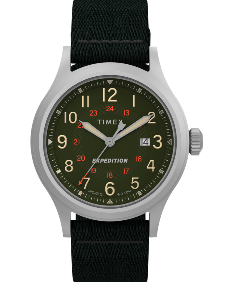 Timex Expedition Round 21mm Green Dial Analog Men Watch - TW2V65700X6 Watch Timex