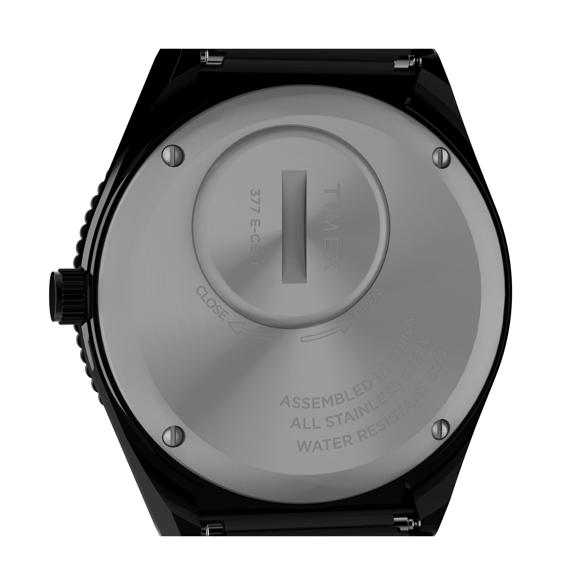 Q Timex Black Round Dial Quartz Analog Women Watch