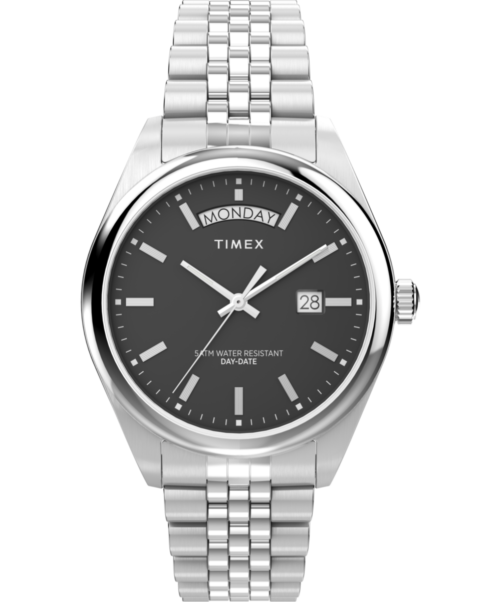 Timex Trend Round 41mm Black Dial Analog Men Watch - TW2V67800UJ