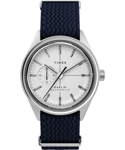 Timex JET Round 21mm White Dial Mechanical Automatic Men Watch - TW2V72300U9