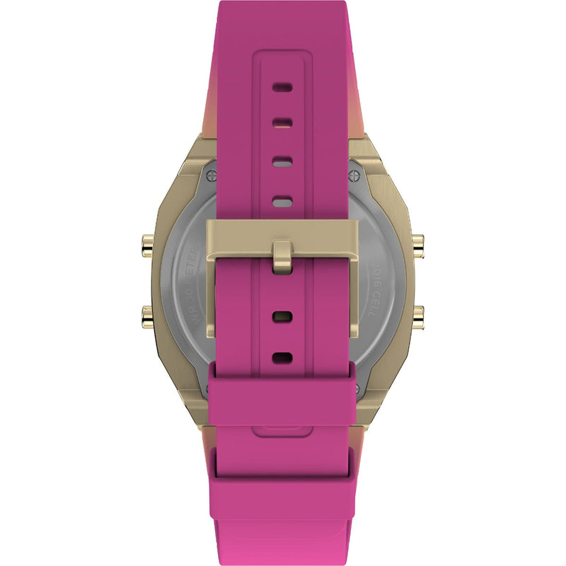 Timex 80 Square 21mm Silver Dial Digital Unisex Watch - TW2V74400X8 Watch Timex