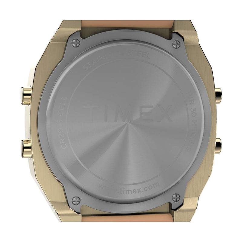 Timex 80 Square 21mm Silver Dial Digital Unisex Watch - TW2V74400X8 Watch Timex