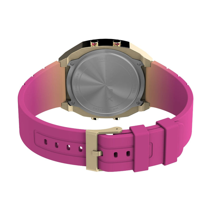 Timex 80 Square 21mm Silver Dial Digital Unisex Watch - TW2V74400X8 Watch Timex