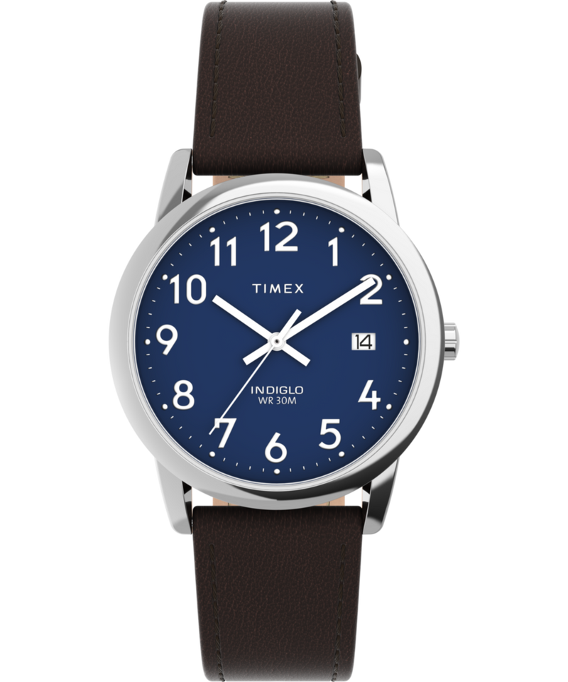 Timex Easy Reader Classic Blue Round Quartz Men Watch Watch Timex