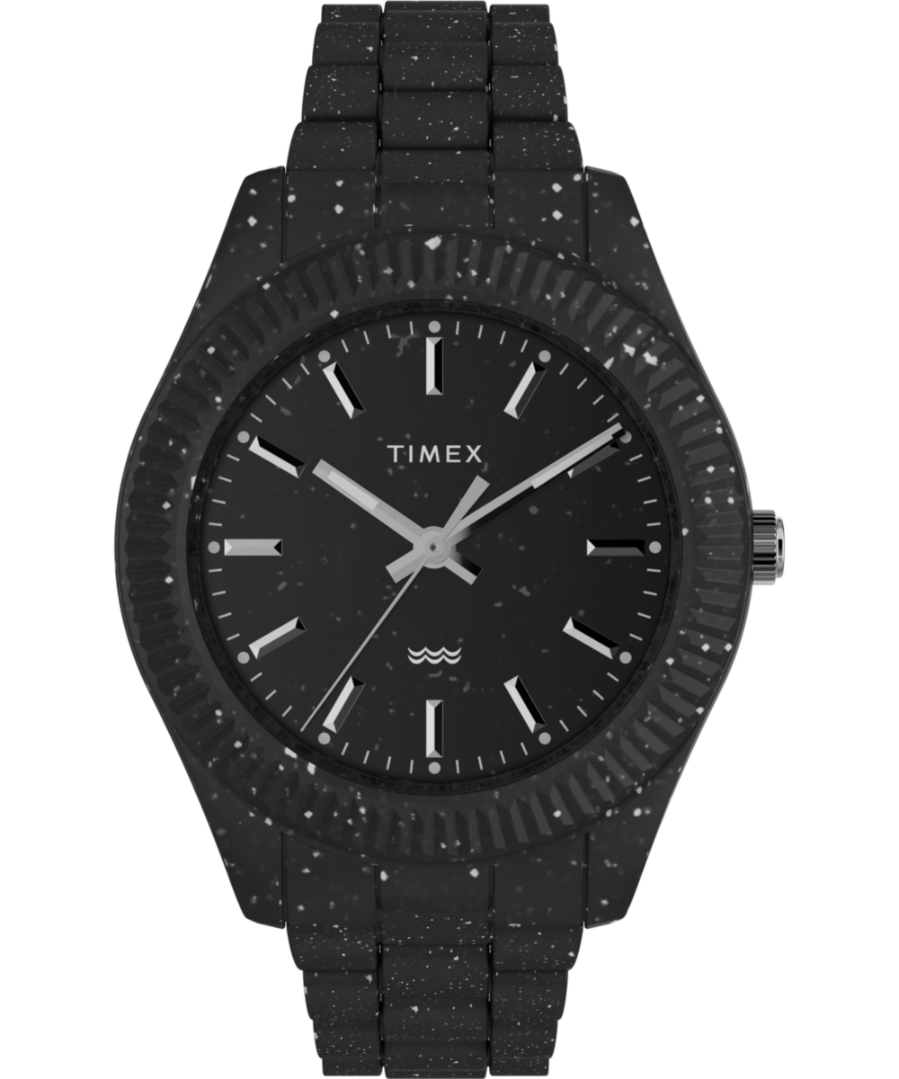Timex Legacy Round 21mm Black Dial Analog Men Watch - TW2V77000X6