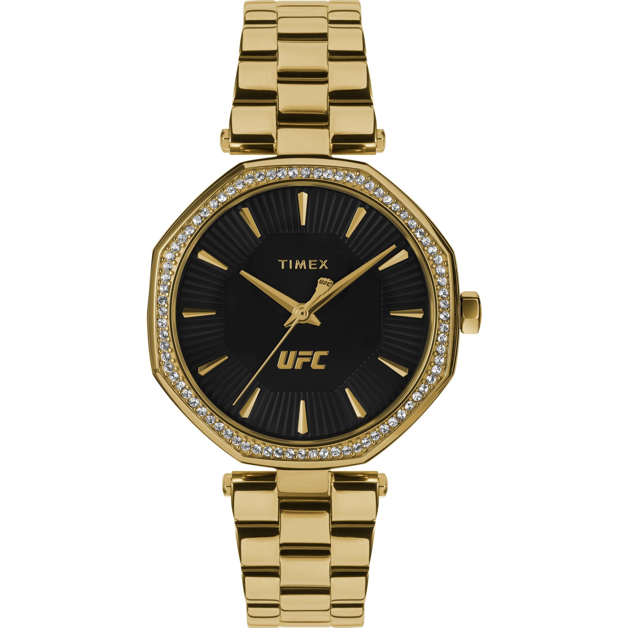 TIMEX/UFC/コラボ/時計/別注/オクタゴン/限定/8角形/デイデイト/黒 TIMEX/UFC/コラボ/時計/別注/オクタゴン/限定/8角形/デイデイト