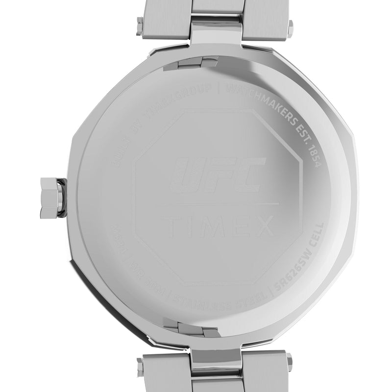 Timex UFC Octagonal 21mm Silver Dial Analog Women Watch - TW2V83200X6 Watch Timex