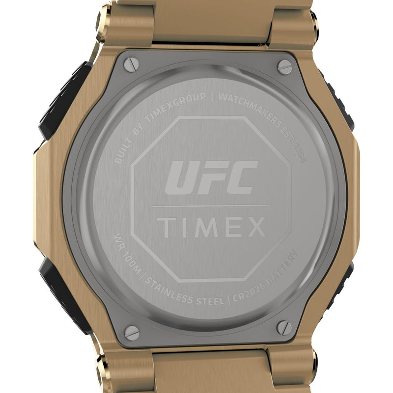 Timex UFC Octagonal 21mm Black Dial Analog Men Watch - TW2V84500X6 Watch Timex