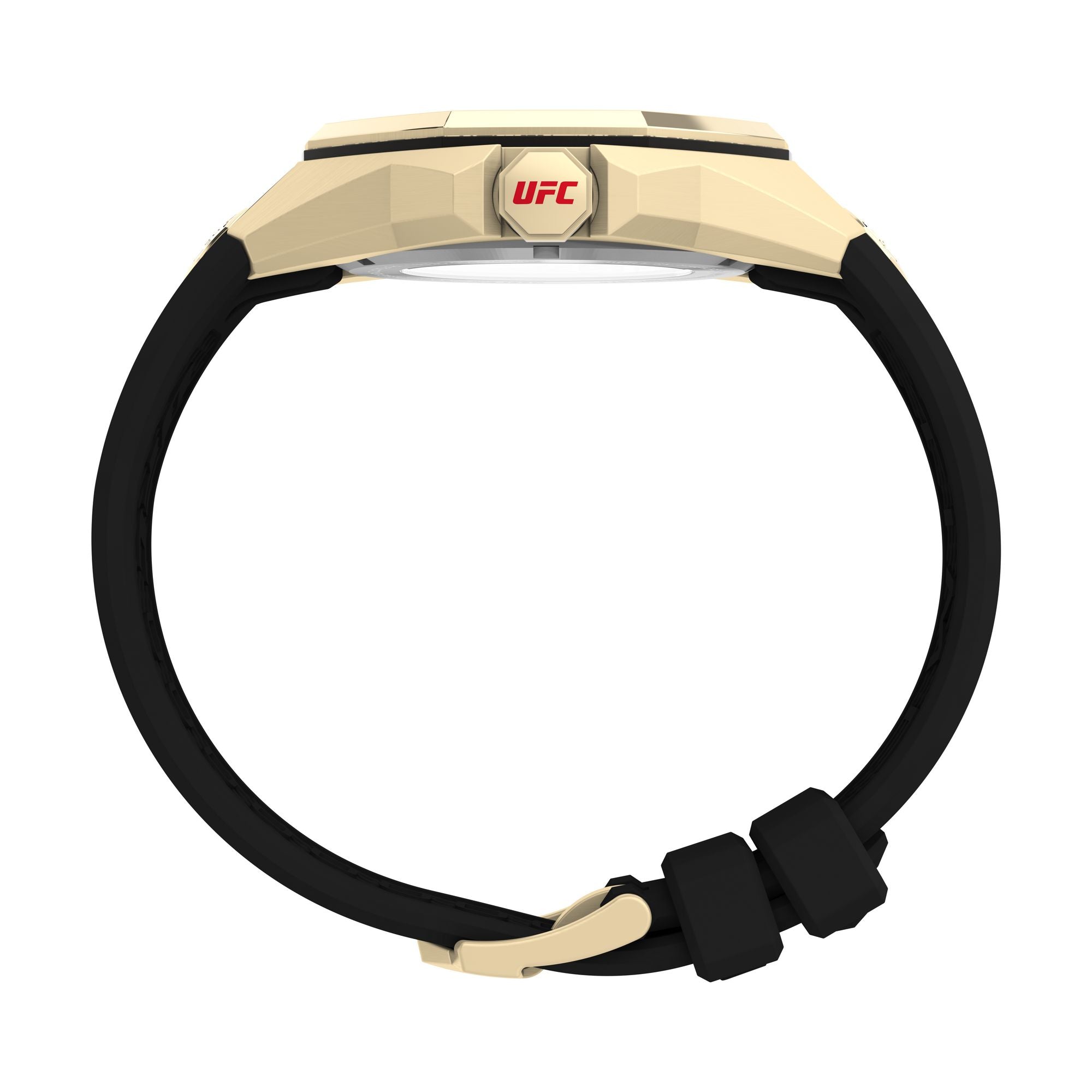 Timex UFC Round 21mm Gold Dial Analog Men Watch - TW2V86500X6