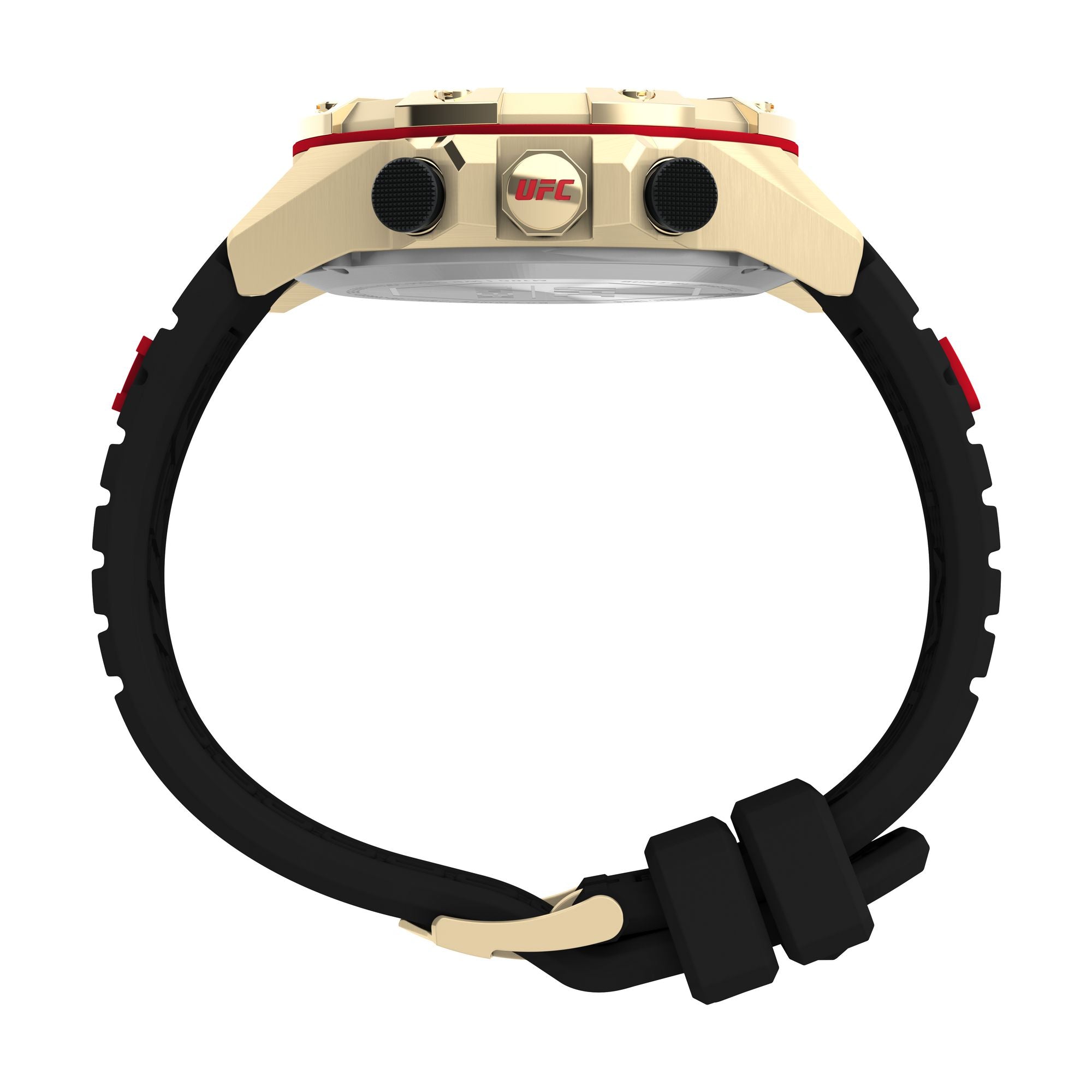 Timex UFC Round 21mm Black Dial Digital Men Watch - TW2V86600X6