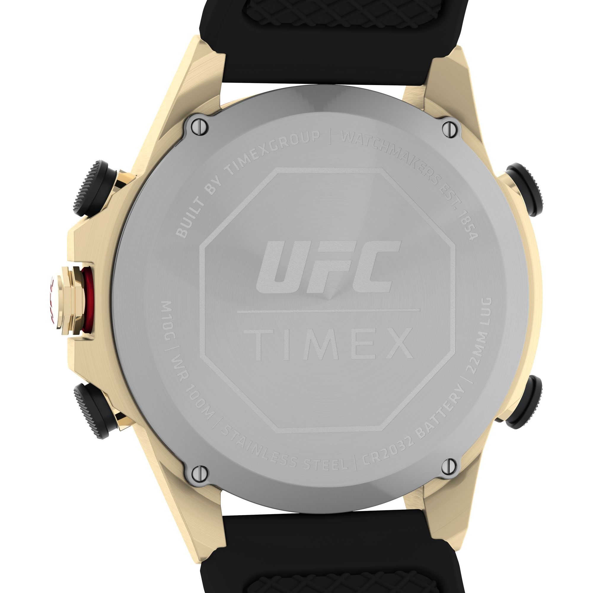 Timex UFC Round 21mm Black Dial Digital Men Watch - TW2V86600X6