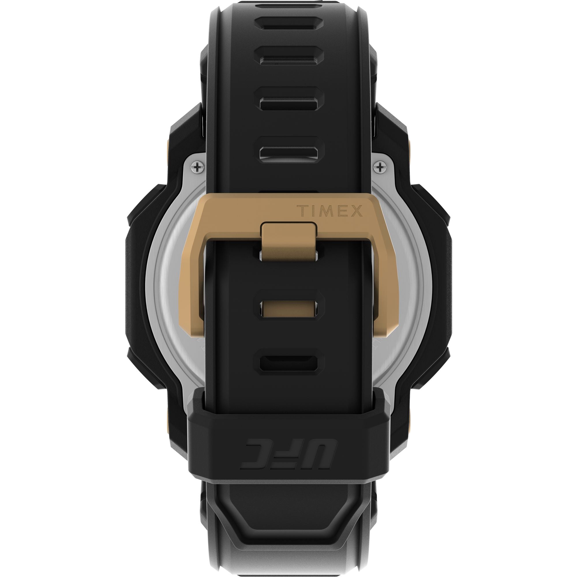 Timex UFC Octagonal 21mm Black Dial Digital Men Watch - TW2V89000X6