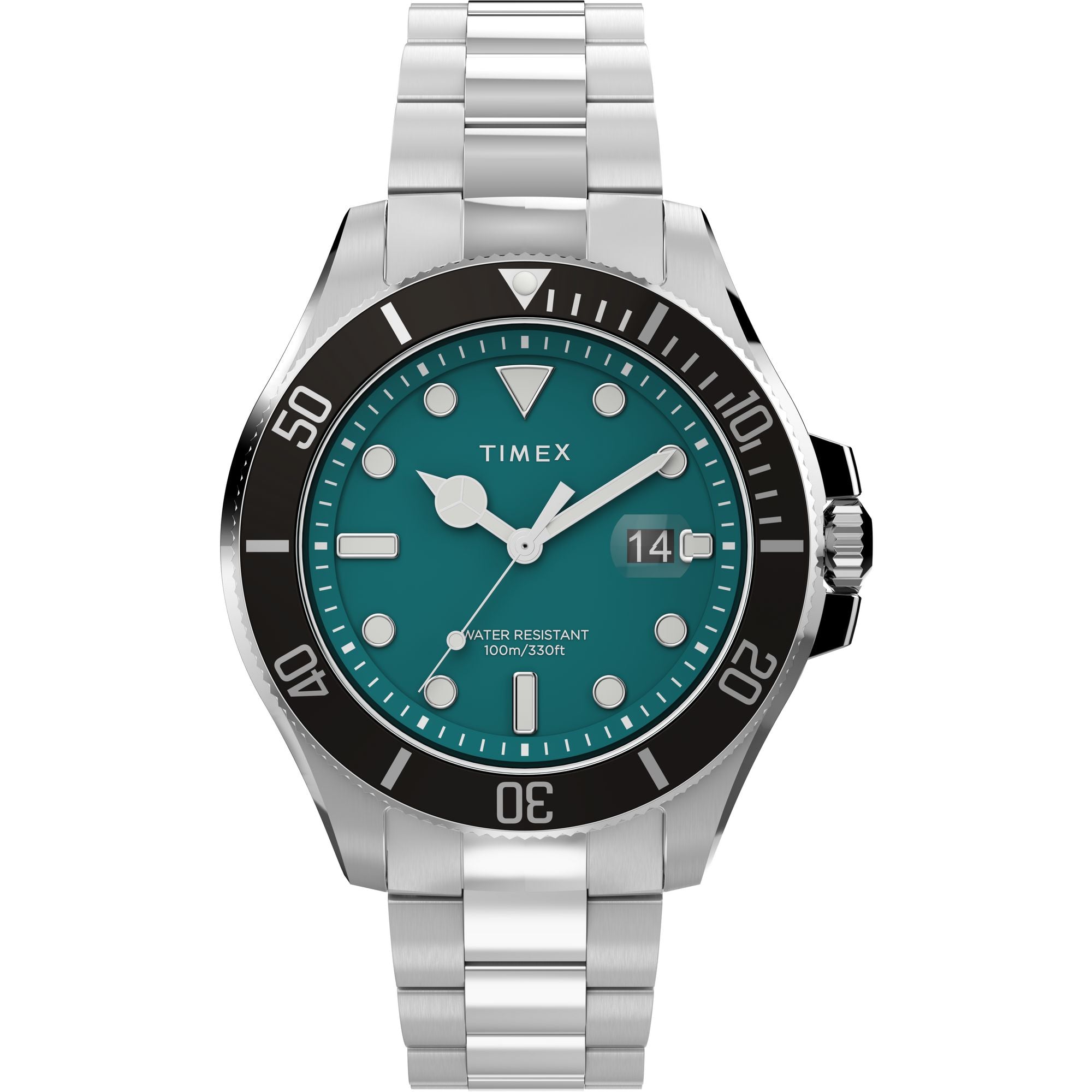 Timex Harborside Round 21mm Green Dial Analog Men Watch - TW2V91900UJ Watch Timex