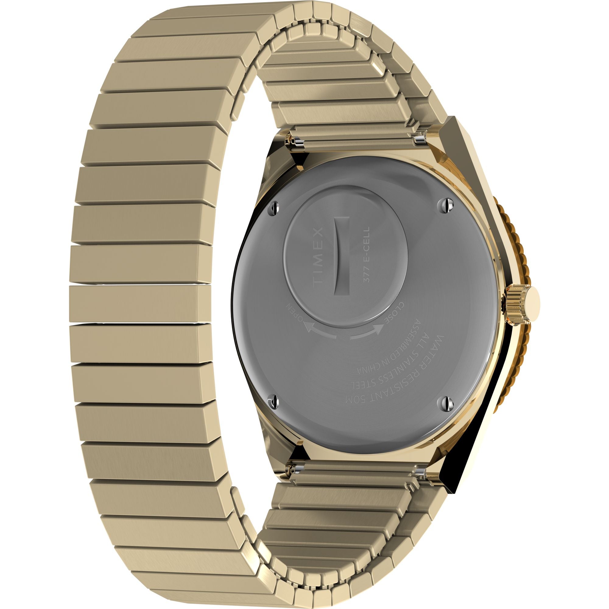 Q Timex Brown Round Dial Quartz Analog Women Watch