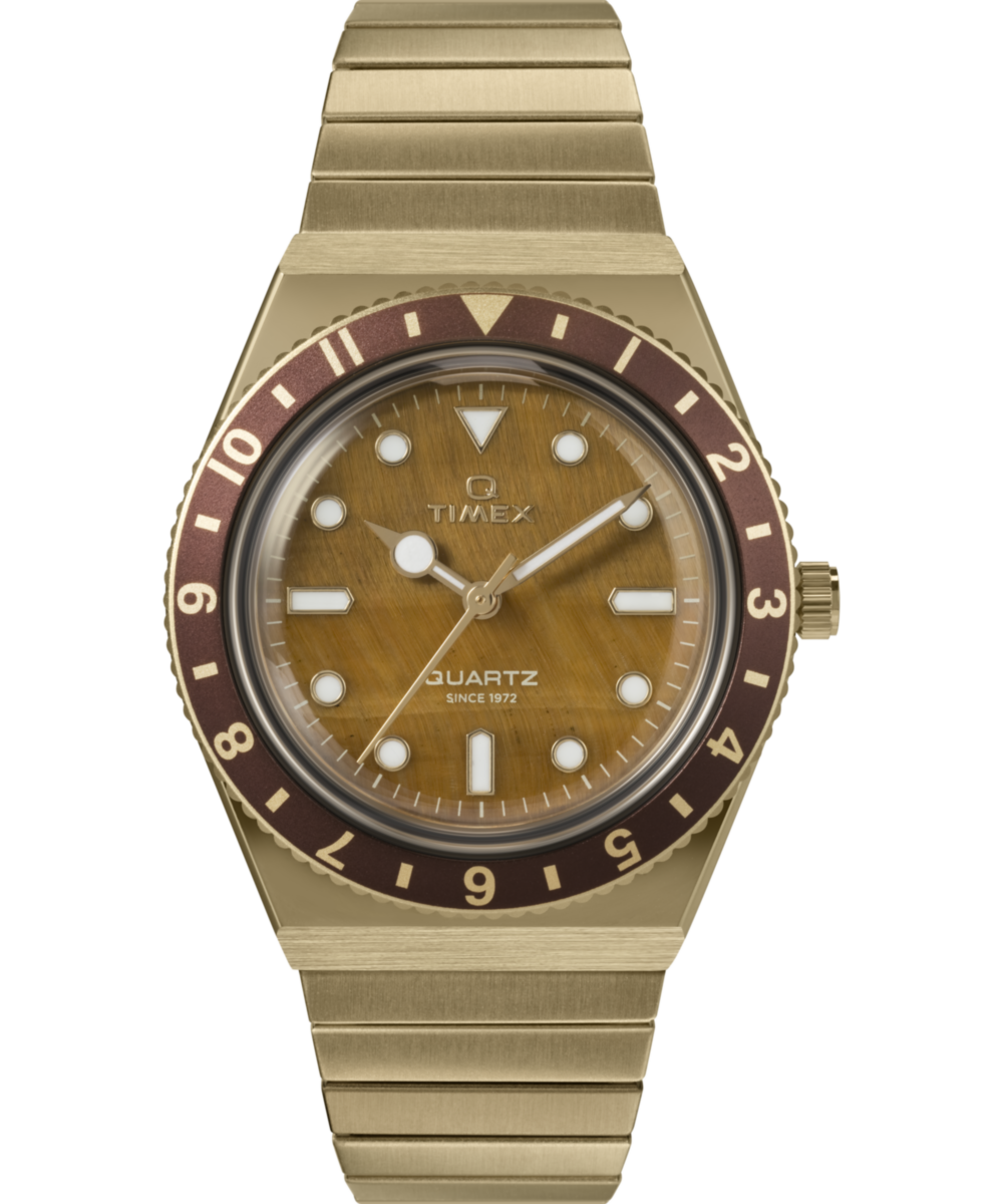 Timex Diver Inspired Round 21mm Brown Dial Analog Women Watch - TW2V92500UJ Watch Timex