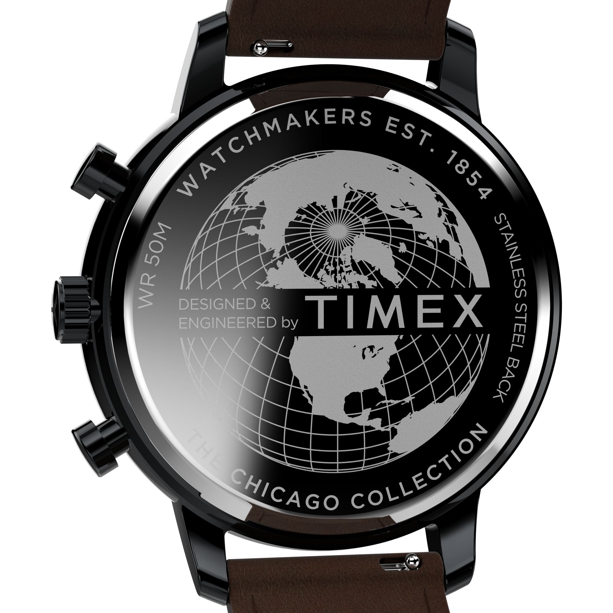 Timex Chicago Round 21mm Black Dial Analog Men Watch - TW2W13200UJ
