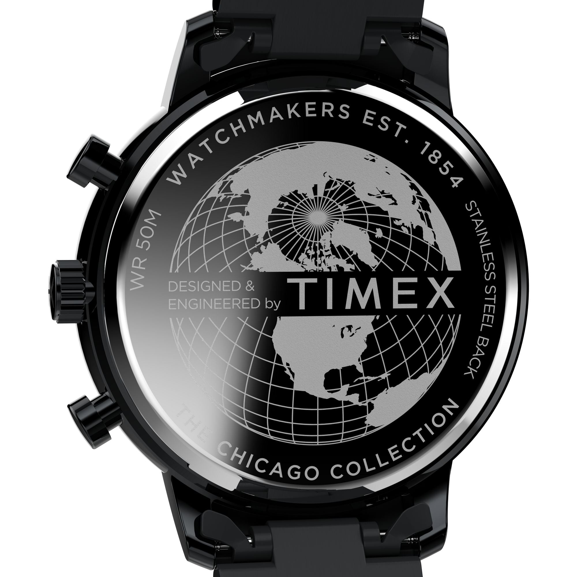 Timex Chicago Round 21mm Black Dial Analog Men Watch - TW2W13400UJ Watch Timex