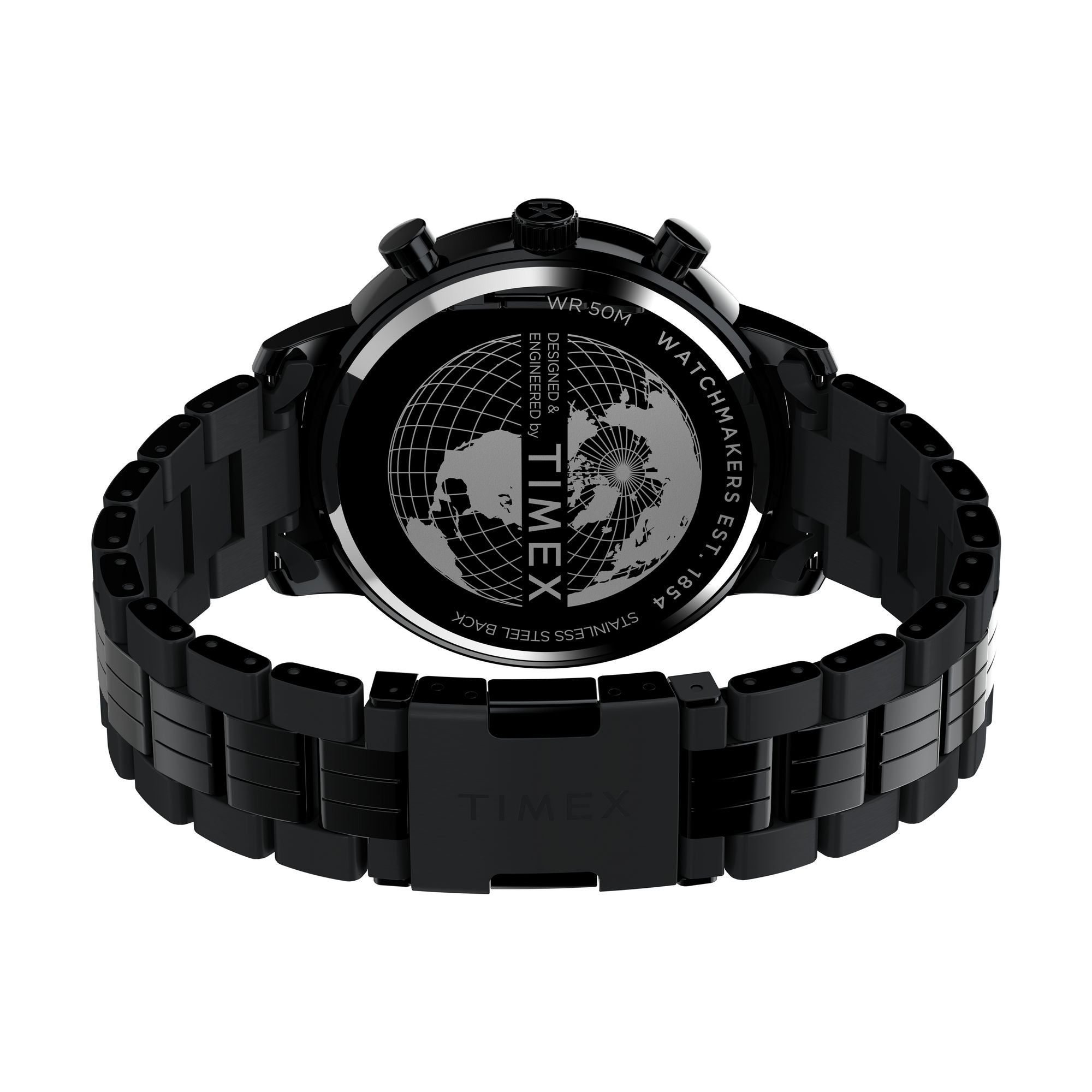 Timex Chicago Round 21mm Black Dial Analog Men Watch - TW2W13400UJ Watch Timex