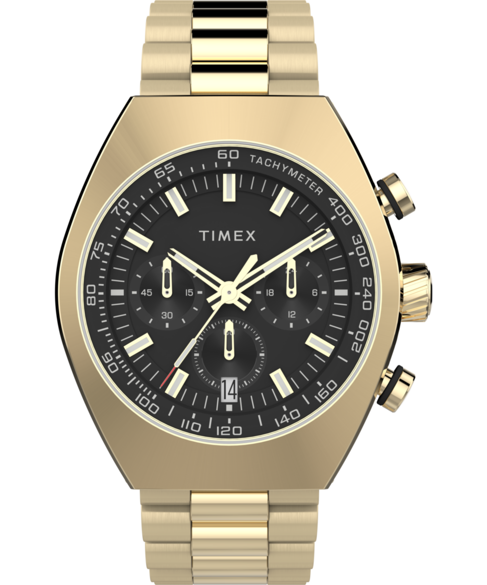 Timex Legacy Tonneau 21mm Black Dial Analog Men Watch - TW2W22100UJ Watch Timex