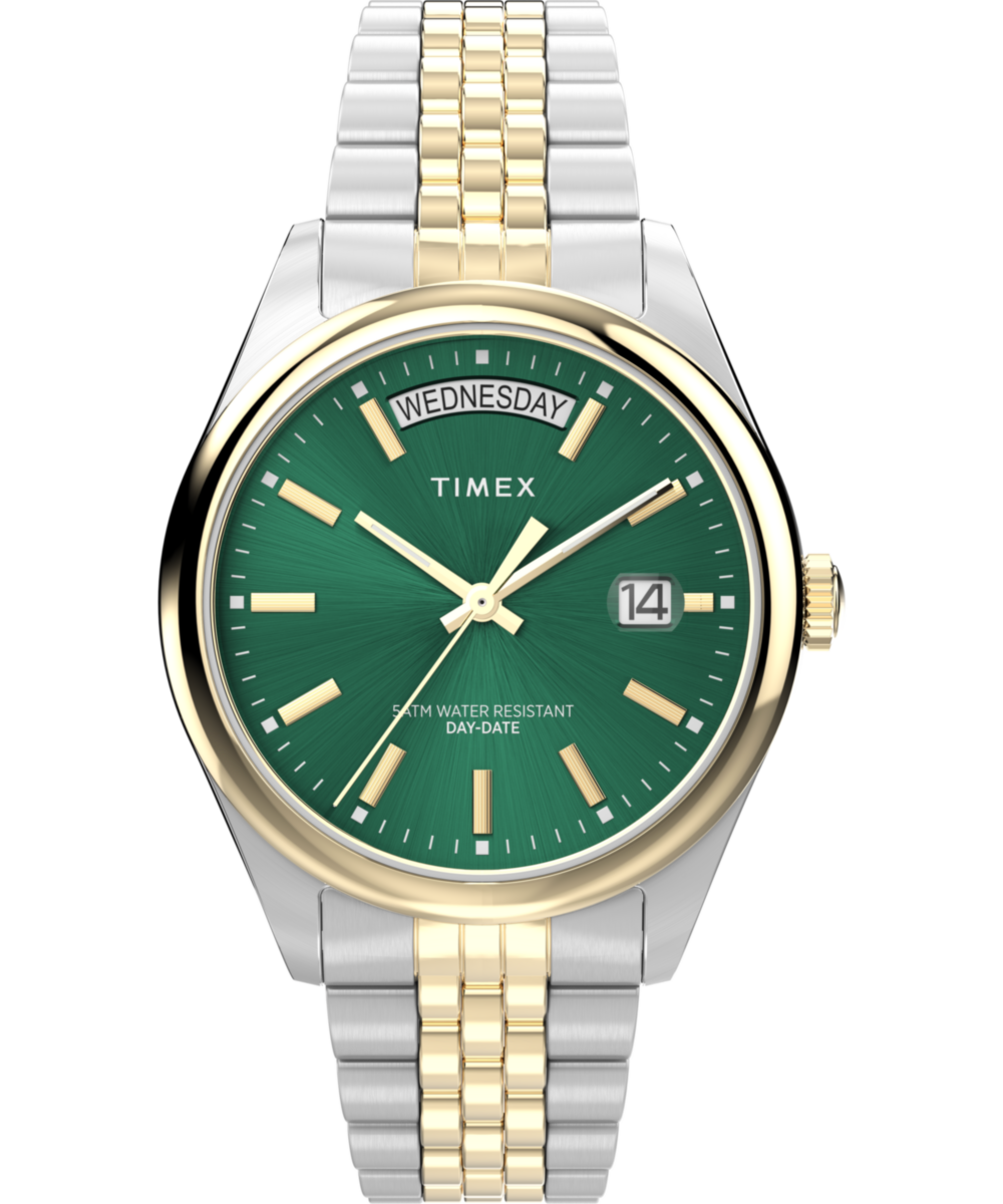 Timex Legacy Round 21mm Green Dial Analog Women Watch - TW2W32100UJ Watch Timex