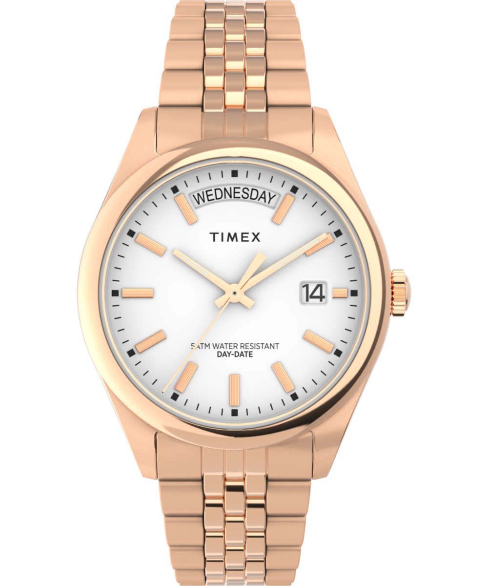 Timex Legacy Round 21mm White Dial Analog Women Watch - TW2W32200UJ