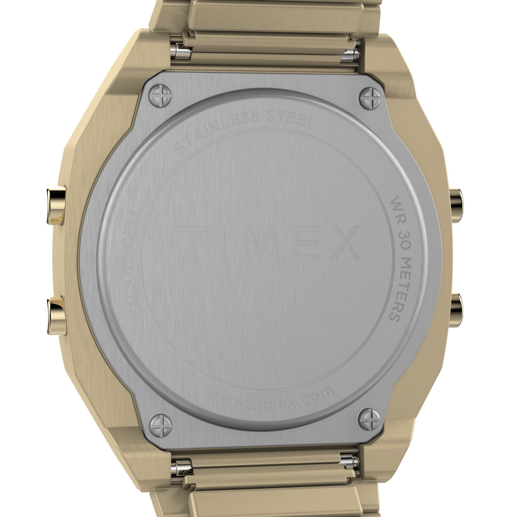 Timex 80 Square 21mm Blue Dial Digital Women Watch - TW2W40800UJ Watch Timex