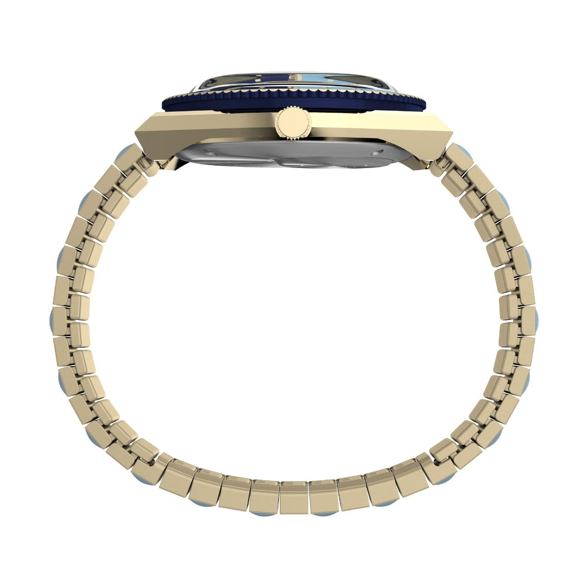 Timex Q Round 21mm Blue Dial Analog Women Watch - TW2W40900UJ Watch Timex