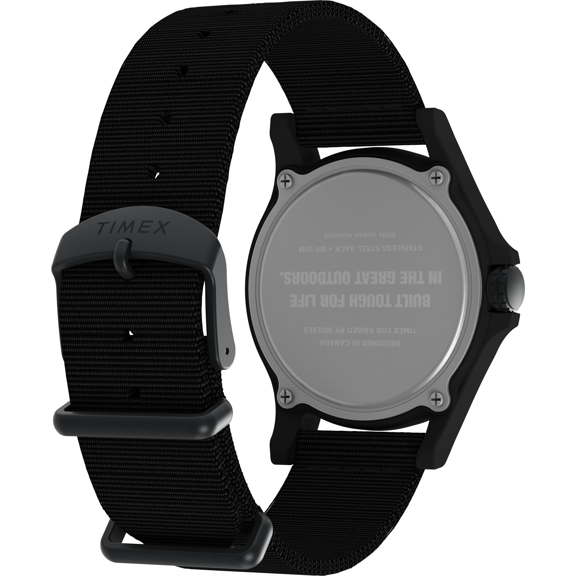 Timex Round 40mm Black Dial Analog Men Watch - TW2W42000X6 Watch Timex
