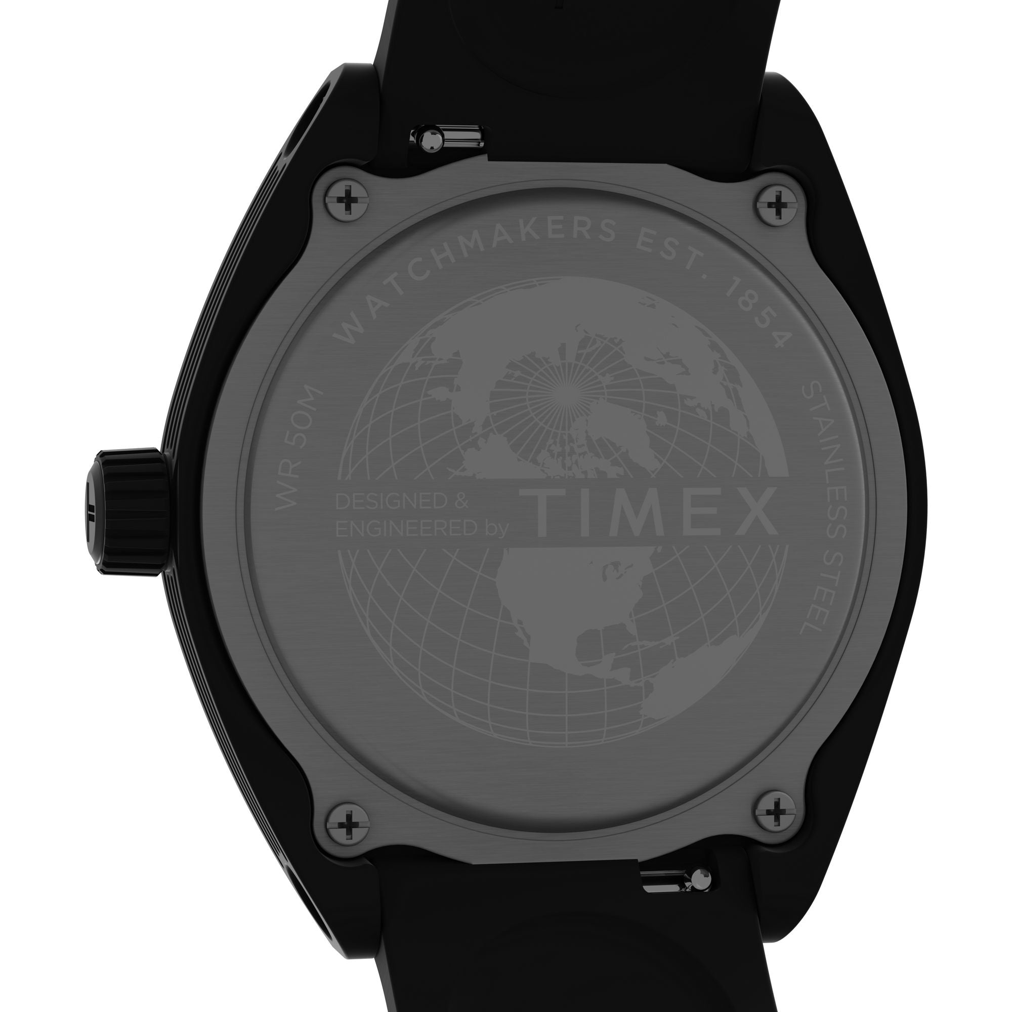 Timex Trend Tonneau 21mm Black Dial Analog Unisex Watch - TW2W42400UJ Watch Timex