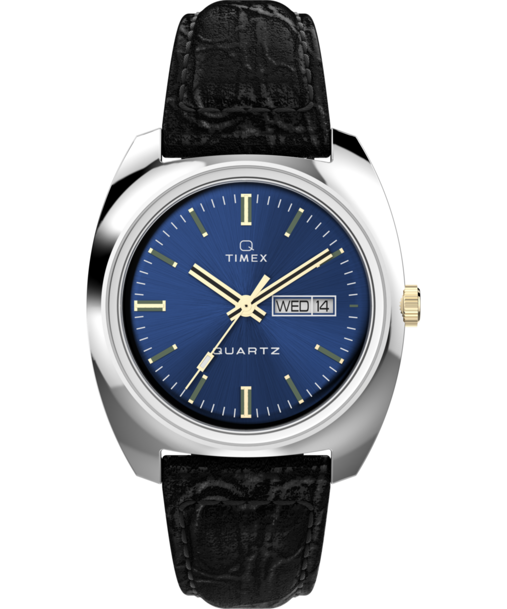 Timex Round 21mm Blue Dial Analog Men Watch - TW2W44800U9 Watch Timex