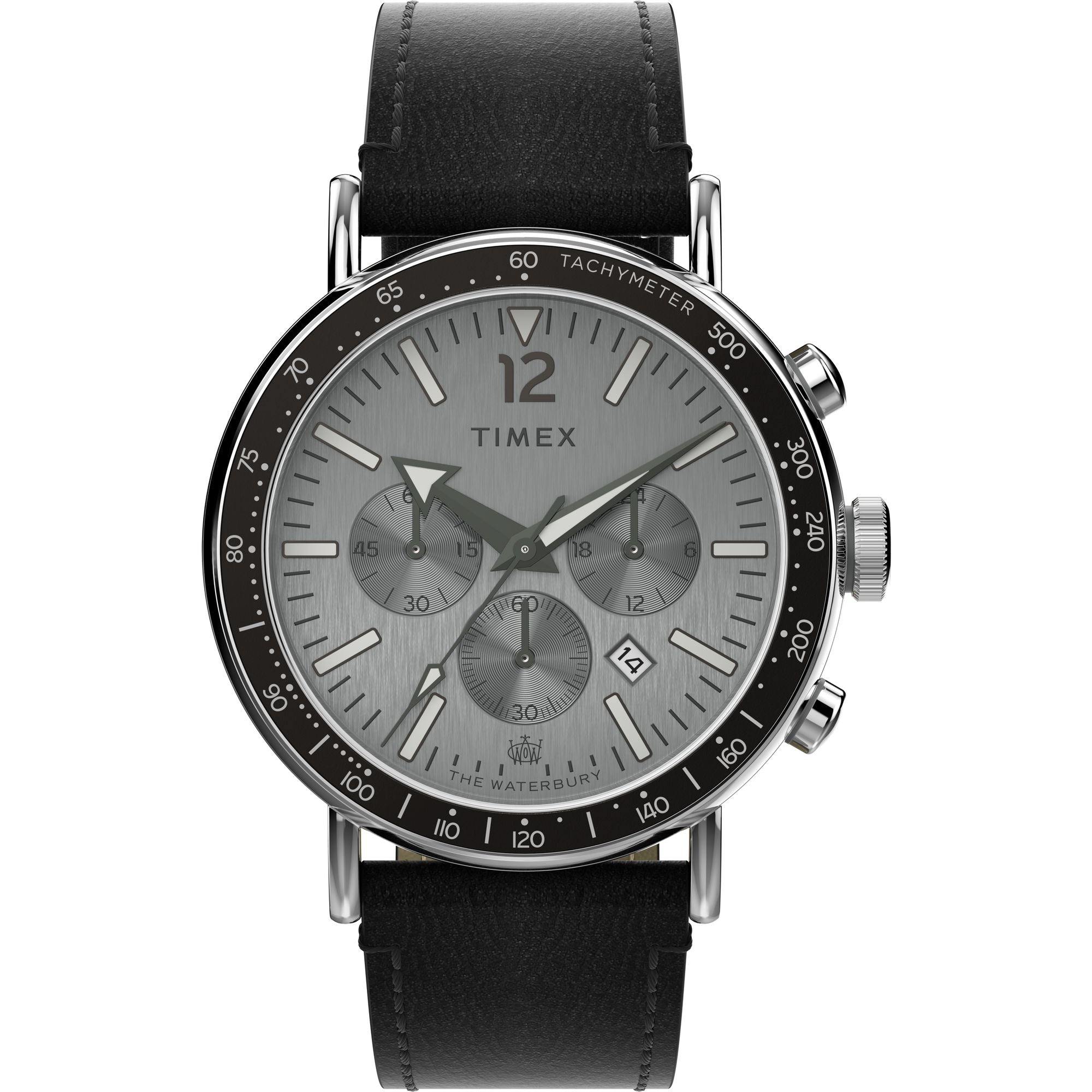 Timex Waterburry Round 21mm Silver Dial Analog Men Watch - TW2W47400UJ