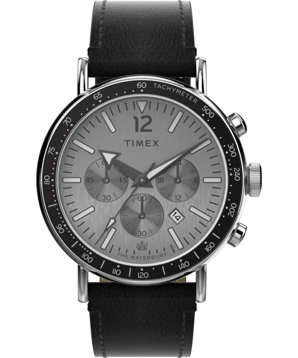 Timex Waterbury Round 21mm Silver Dial Analog Men Watch - TW2W47400UJ