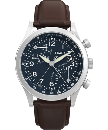 Timex Waterbury Round 21mm Blue Dial Analog Men Watch - TW2W47900UJ Watch Timex