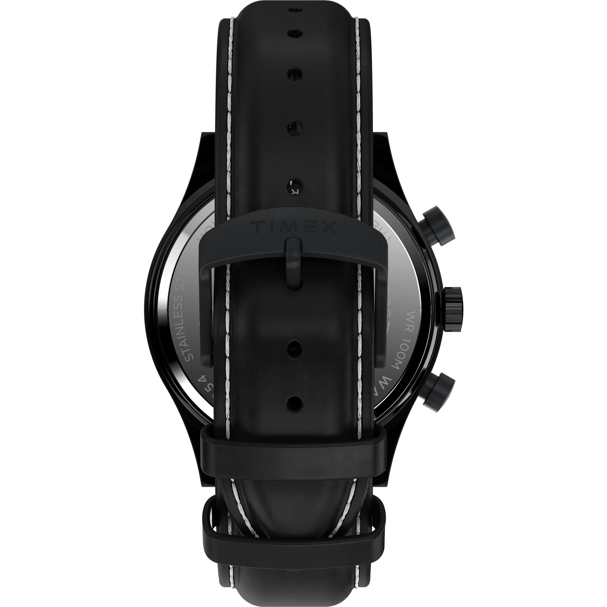 Timex Waterbury Black Round Dial Quartz Analog Men Watch