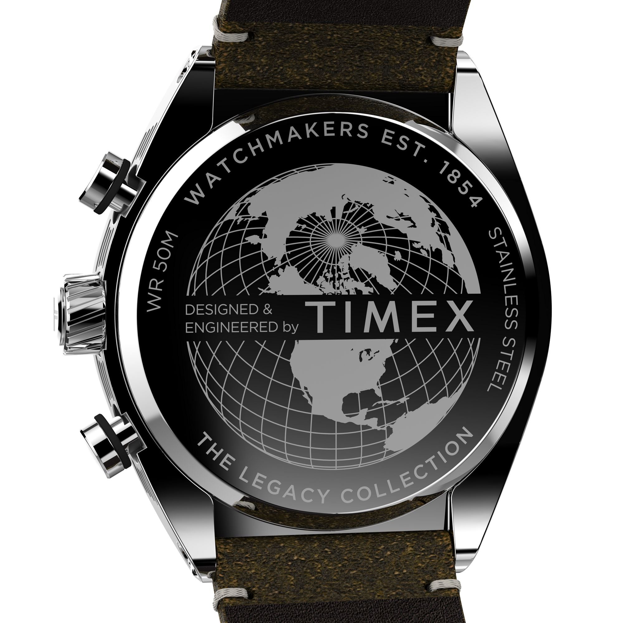 Timex Legacy Tonneau 21mm Silver Dial Analog Men Watch - TW2W50100UJ