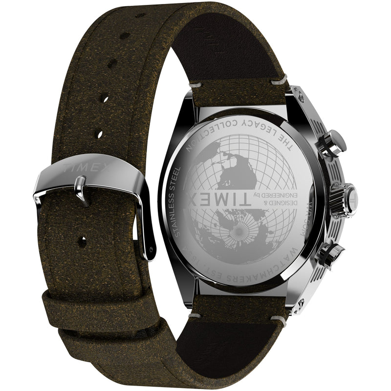 Timex Legacy Tonneau 21mm Silver Dial Analog Men Watch - TW2W50100UJ Watch Timex