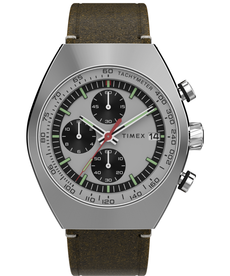Timex Legacy Tonneau 21mm Silver Dial Analog Men Watch - TW2W50100UJ Watch Timex