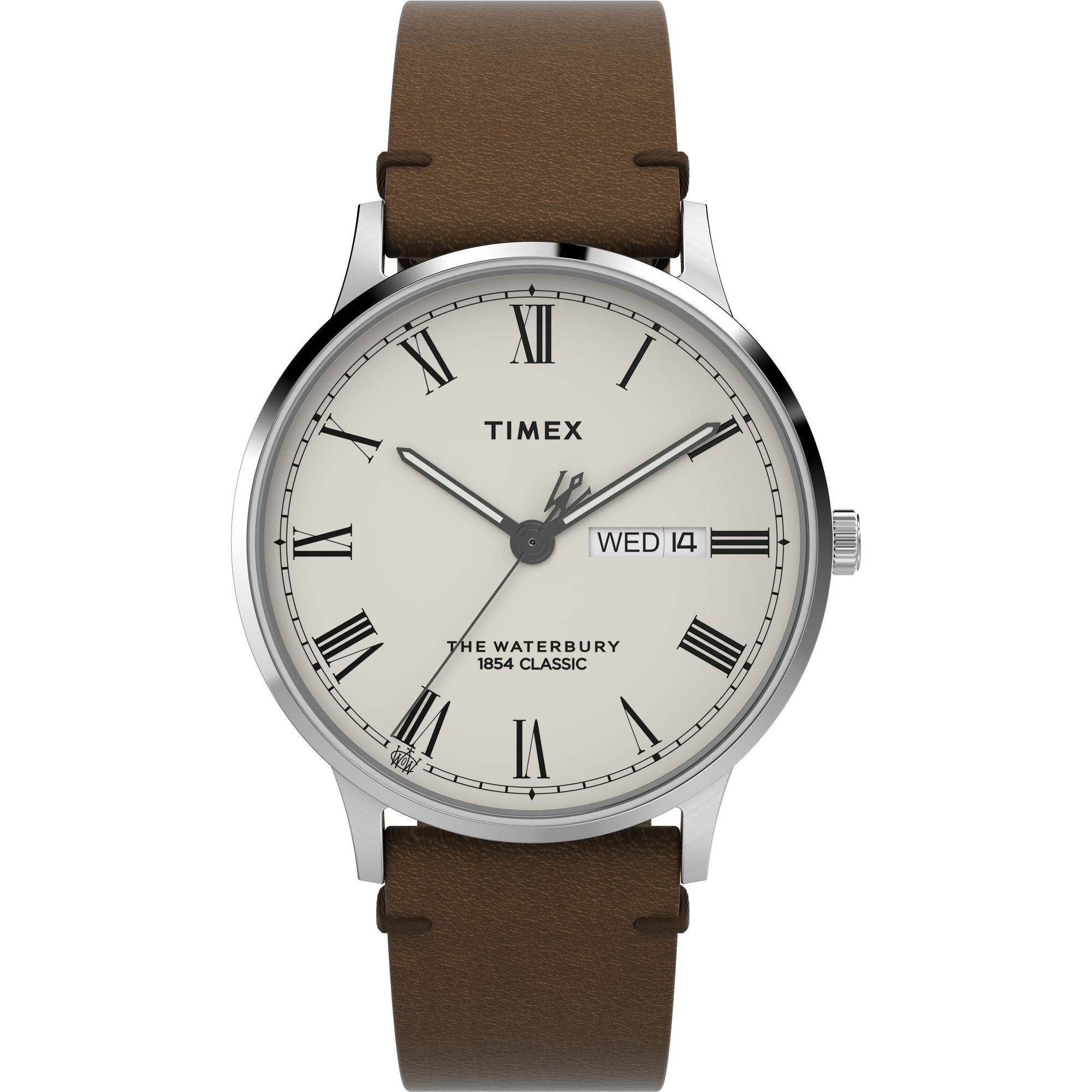 Timex Waterbury TW2W50600UJ Cream Men 40 mm Round Watch