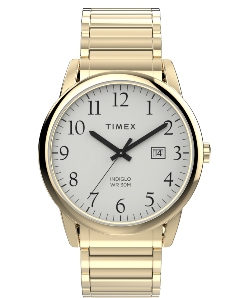 Timex Easy Reader Round 21mm White Dial Analog Men Watch - TW2W52000JQ Watch Timex