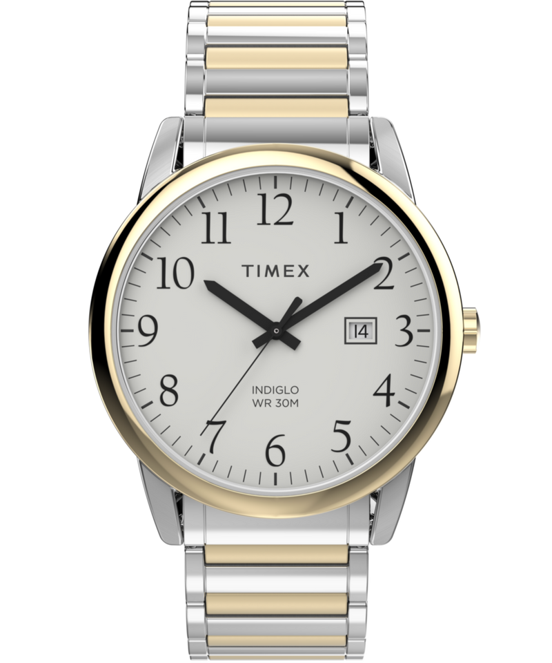 Timex Easy Reader Round 21mm White Dial Analog Men Watch - TW2W52100JQ Watch Timex