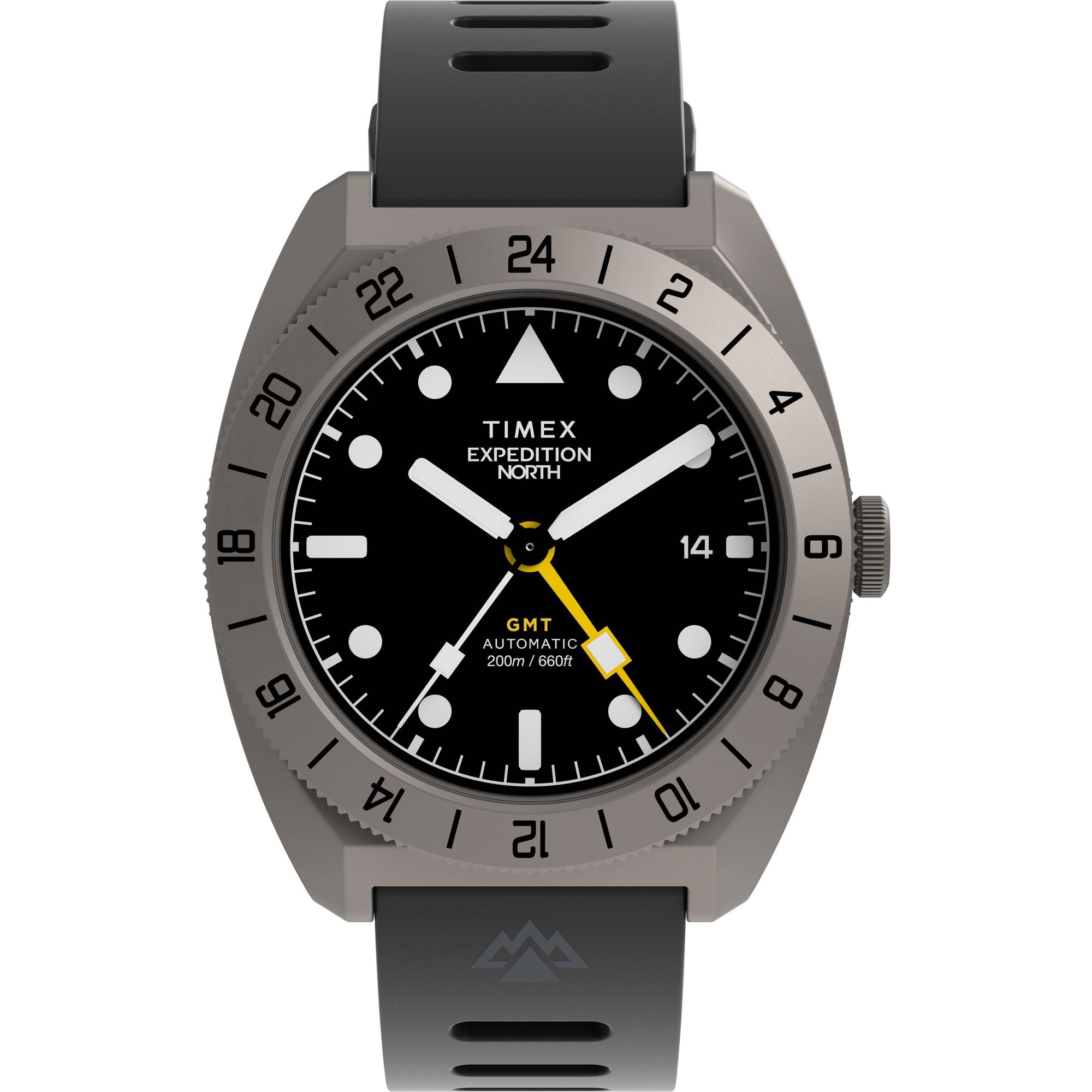 Timex Expedition Round 41mm Black Dial Automatic Wind Men Watch - TW2W53000UJ