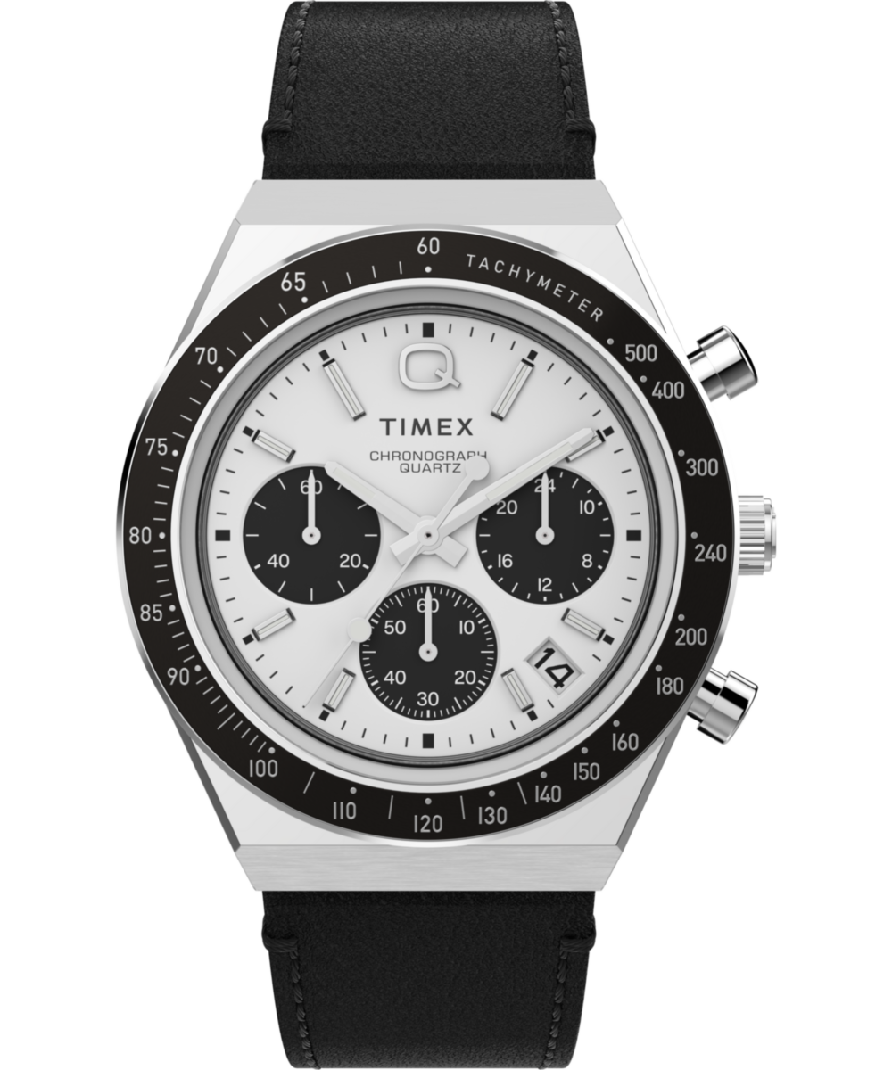Timex Q Round 21mm White Dial Analog Men Watch - TW2W53400UJ