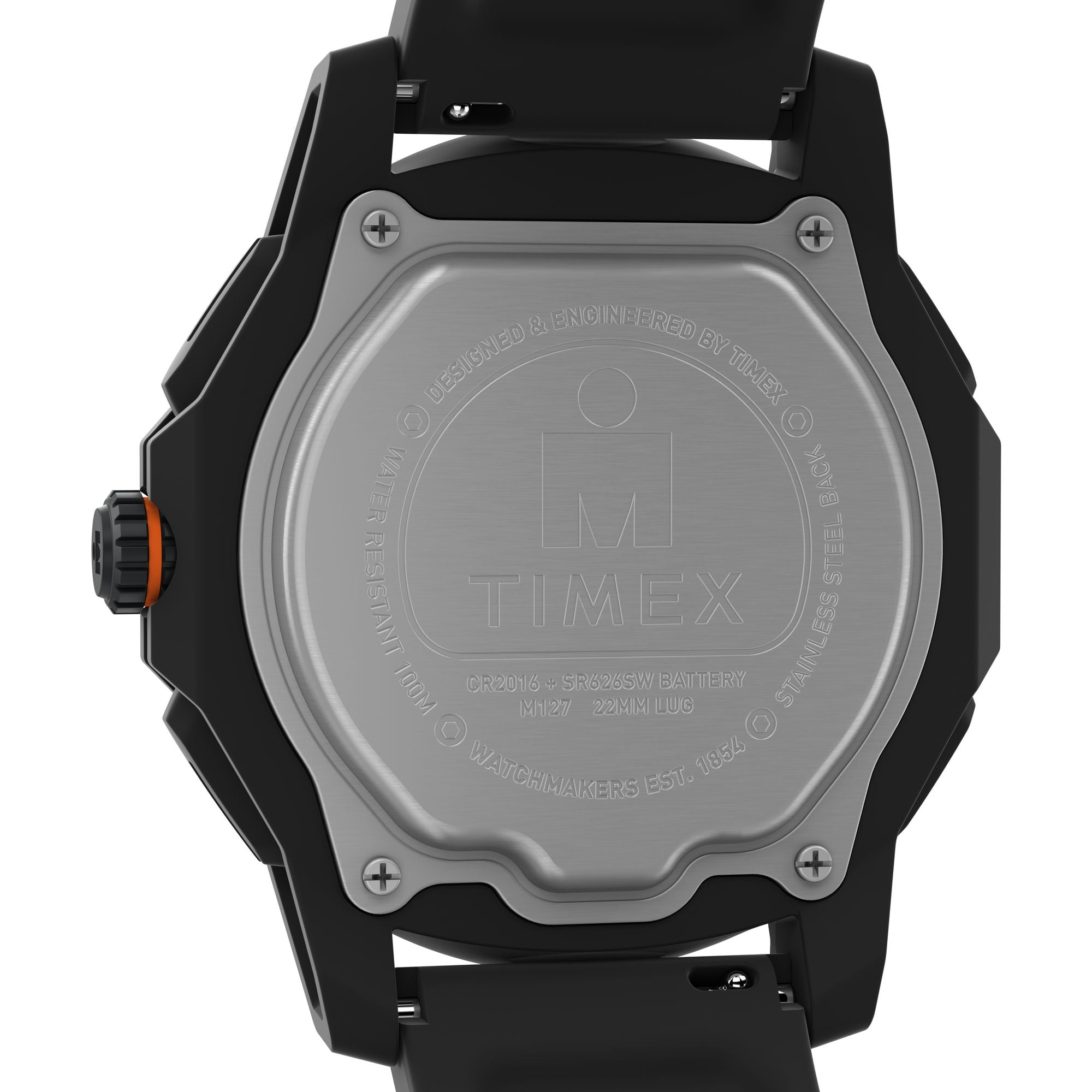 Timex Ironman Round 21mm Black Dial Digital Men Watch - TW2W53600UJ