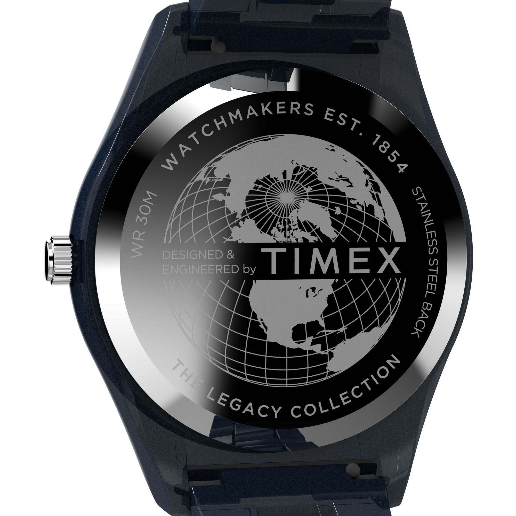 Timex Legacy Round 21mm Blue Dial Analog Men Watch - TW2W56200X6